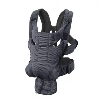 Marsupiu anatomic Move pentru bebelusi BabyBjorn Antracit 3D Mesh