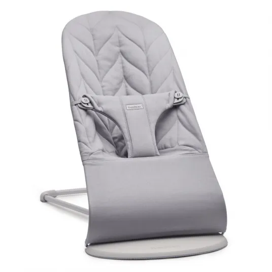 Balansoar pentru bebelusi BabyBjorn Bliss P-QUILT, Light Grey 006224A