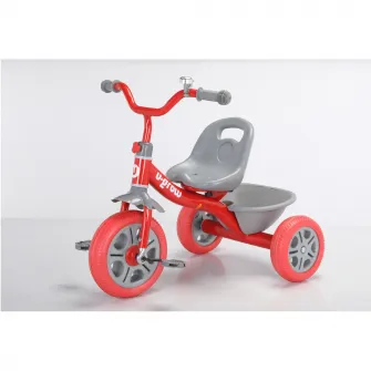 Tricicleta cu pedale U-Grow, rosie