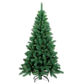 Brad artificial promo Kring Dover, 210 cm, PVC, cu suport metalic, Verde