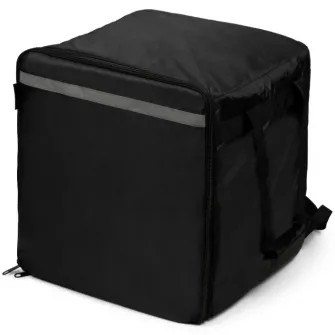 Geanta termica Steamy, 36x40x44 cm, 63 litri, negru