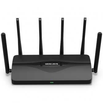 Router Wireless Mercusys MR47BE, BE9300, Tri-Band, Wi-Fi 7, MLO , 4 porturi 2.5Gbps , compatibil EasyMesh