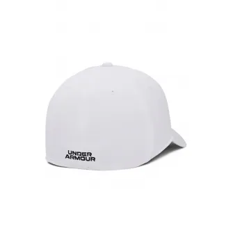 Under Armour, Sapca cu cozoroc curbat, Negru, Alb, 59-62 CM