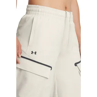 Under Armour, Pantaloni cargo de trening pentru antrenament Unstoppable, Alb murdar, S-M