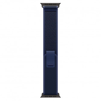 Curea pentru Apple Watch 49mm, Blue Trail Loop, Black Titanium Finish - S/M