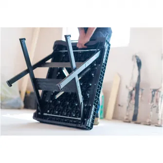 Masa de lucru pliabila Stanley FatMax Express FMST1-75672, capacitate maxima 450 kg, suprafata de lucru mare: 85 x 61 cm pentru o varietate de aplicatii, bancul de lucru este compatibil cu toate clemele Stanley FatMax