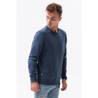 OMBRE, Set de bluze sport cu decolteu la baza gatului - 2 piese, Galben pal, Bleumarin, 2XL