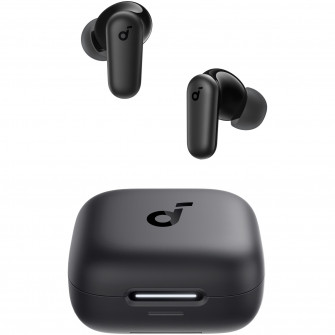 Casti In-Ear Anker Soundcore P30i, Wireless, Bluetooth 5.4, Smart ANC, 2-in-1 carcasa si stand, IP54, Negru