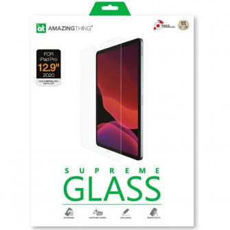 Folie de protectie Sticla AmaizingThing Supreme pentru iPad Pro 2020 12.9 inch , Transparent