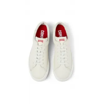 Camper, Pantofi sport de piele Peu Touring, Alb murdar, 45