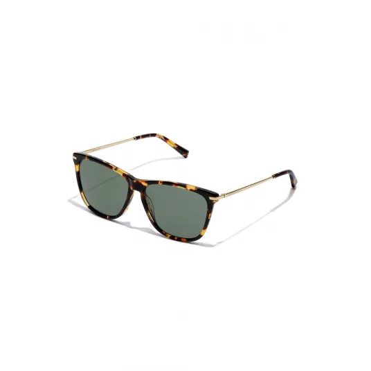 Hawkers, Ochelari de soare unisex cu brate metalice One Crosswalk, Auriu, Negru, Galben, 57-14-145