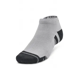 Under Armour, Set de sosete unisex pana la glezna pentru fitness Performance Tech - 3 perechi, Gri, L