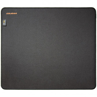 Mousepad gaming din cauciuc Cougar Freeway - L, 450x400mm, margini cusute, Negru
