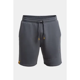 KAFT, Pantaloni scurti sport cu talie ajustabila, Gri inchis, 2XL