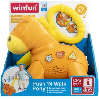 Jucarie de impins Winfun - Ponei
