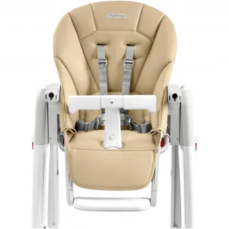 Scaun de masa 3in1 pentru bebelusi Peg Perego Tatamia Follow Me, 0-15 Kg, Paloma, Bej