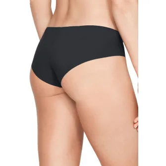 Under Armour, Set de chiloti hipster pentru antrenament Pure Stretch - 3 perechi, Negru, XL