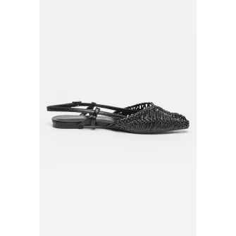 Tosca Blu, Balerini din piele ecologica Diletta, Negru, 36