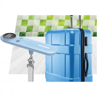 Cantar de bagaje Heinner HLGS-50BL, Bleu