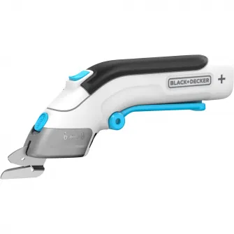 Foarfeca pe acumulator Black & Decker BCSC115, 3.6 V, 1.5 Ah, tragaci extra lung, lumina led, design ultra-ergonomic, incarcare usb, 2 lame de taiere