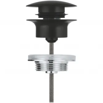 Ventil lavoar Grohe 1024642430, universal, push to open, mat, negru