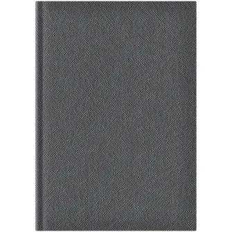 Agenda nedatata A5 Adria hartie ivory coperta gri