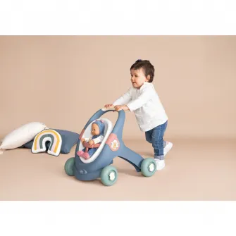 Antepremergator Little Smoby, 3 in 1, cu papusa