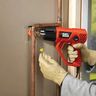Suflanta cu aer cald Black & Decker KX2001-QS, 230 V, 50-450/90 - 600В° C temperatura lucru, 300/500 l/min debit aer, 3 m lungime cablu