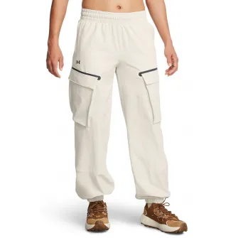 Under Armour, Pantaloni cargo de trening pentru antrenament Unstoppable, Alb murdar, S-M