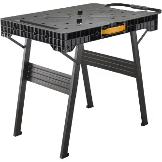 Masa de lucru pliabila Stanley FatMax Express FMST1-75672, capacitate maxima 450 kg, suprafata de lucru mare: 85 x 61 cm pentru o varietate de aplicatii, bancul de lucru este compatibil cu toate clemele Stanley FatMax
