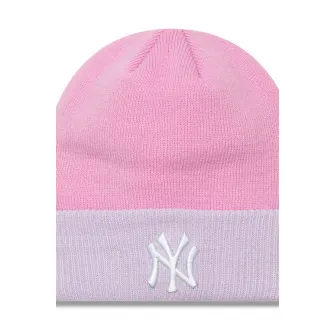 New Era, Caciula elastica cu logo brodat, Roz pastel, Lila, 54-55 CM