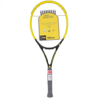 Racheta tenis camp Wilson Minions V3 Clash 100L V2.0 FRM, maner 2