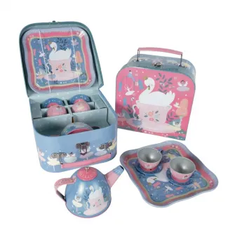 Set servire ceai Floss & Rock, Enchanted, 7 piese