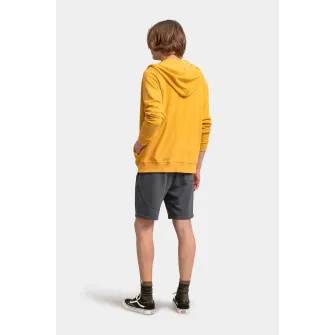 KAFT, Pantaloni scurti sport cu talie ajustabila, Gri inchis, 2XL