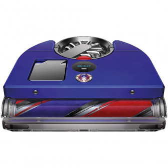 Robot de aspirare Dyson 360 Vis Nav 304623-01, 375W, 26 de senzori, sistem de navigare vizuala la 360 grade, 4 moduri de aspirare, perie de curatare cu actiune tripla, evita obstacolele, aplicatie MyDysonв„ў, autonomie pana la 65 de minute, albastru/ nich