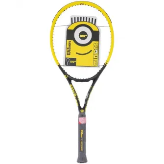 Racheta tenis camp Wilson Minions V3 Clash 100L V2.0 FRM, maner 2
