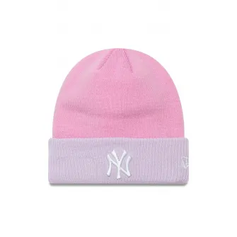 New Era, Caciula elastica cu logo brodat, Roz pastel, Lila, 54-55 CM