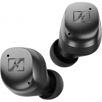 Casti In-Ear Sennheiser Momentum True Wireless 4, Bluetooth, Microfon, Black Graphite