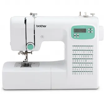 Masina cusut computerizata Brother CS70S, 70 cusaturi, ecran LCD, latimea si pasul reglabile, 7 butoniere automate, LED, 750 imp/min