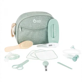 Set pentru ingrijire bebelusi Babymoov, 9 piese, Matcha
