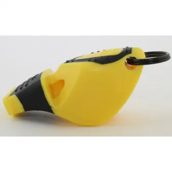 Fluier Fox40 Epic CMG cu snur, galben