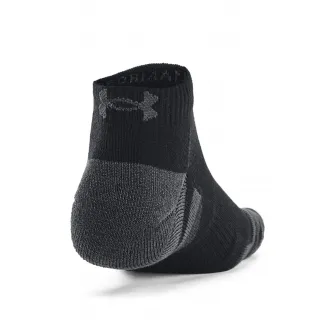 Under Armour, Set de sosete unisex pana la glezna pentru fitness Performance Tech - 3 perechi, Negru, M