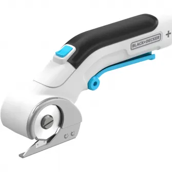 Cutter rotativ pe acumulator Black & Decker BCRC115, 3.6 V, lama cu autoascutitoare, 35 min autonomie maxima