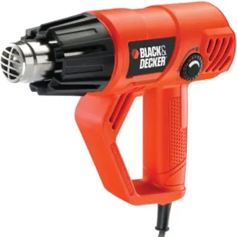 Suflanta cu aer cald Black & Decker KX2001-QS, 230 V, 50-450/90 - 600В° C temperatura lucru, 300/500 l/min debit aer, 3 m lungime cablu