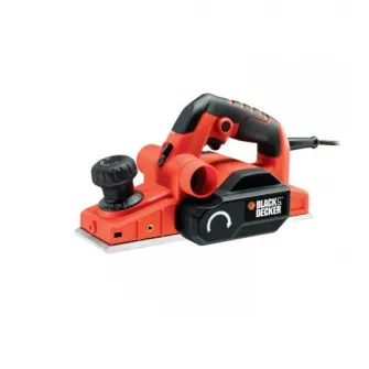Rindea electrica Black & Decker KW750K-QS, 750 W, 230 V, 16.500 oscilatii/min, 2 mm adancime rinduire, 82 mm latime lucru, 8 mm adancime maxima de faltuire, 3 m lungime cablu