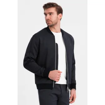 OMBRE, Trening din amestec de bumbac cu buzunare laterale, Bleumarin, S