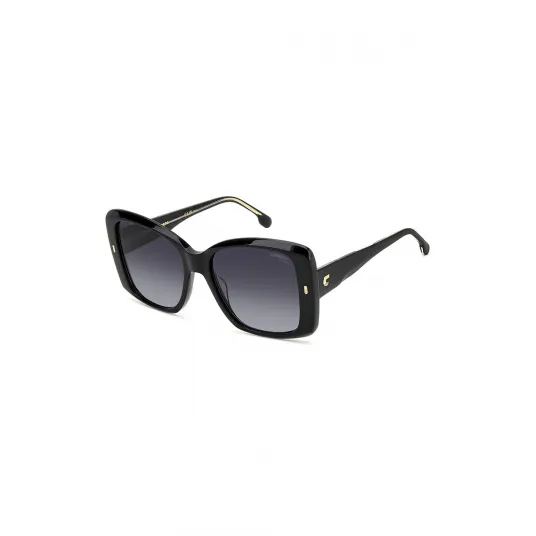 Carrera, Ochelari de soare butterfly cu lentile in degrade, Negru, 56-18-140