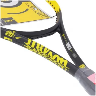 Racheta tenis camp Wilson Minions V3 Clash 100L V2.0 FRM, maner 2