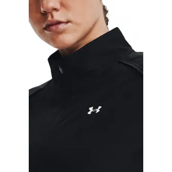 Under Armour, Jacheta rezistenta la apa, pentru alergare Storm Run, Negru, XS