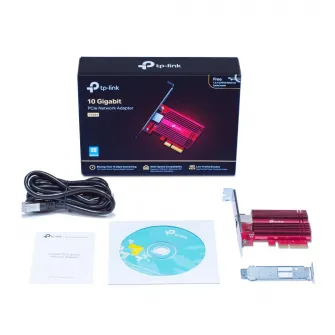 Placa de retea TP-LINK TX401, PCI-Express 10 Gbps
